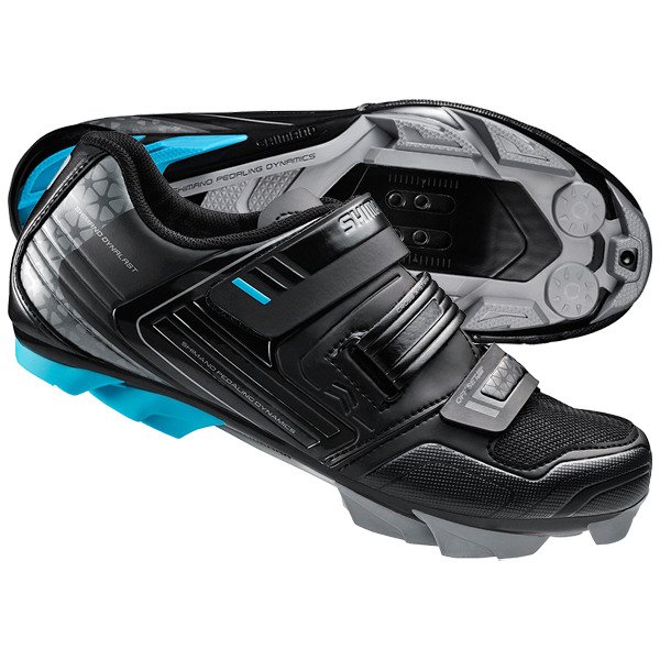 Paire De Chaussures VTT Shimano SH-WM52L, Femme, EU 38 / US 6.5, Noir, Clipless, Occasion