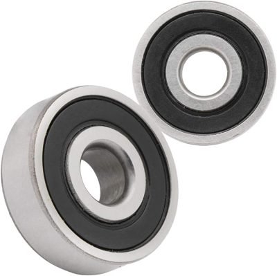 Cuscinetto A Sfere 6x15x5 Mm - Modelli 619/6-2RS, 696-2RS, Doppia Tenuta (2RS), Colore Argento