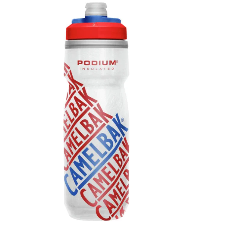 CAMELBAK BOTELLA PODIUM CHILL 21OZ INSULADO FIERY RED-WHITE